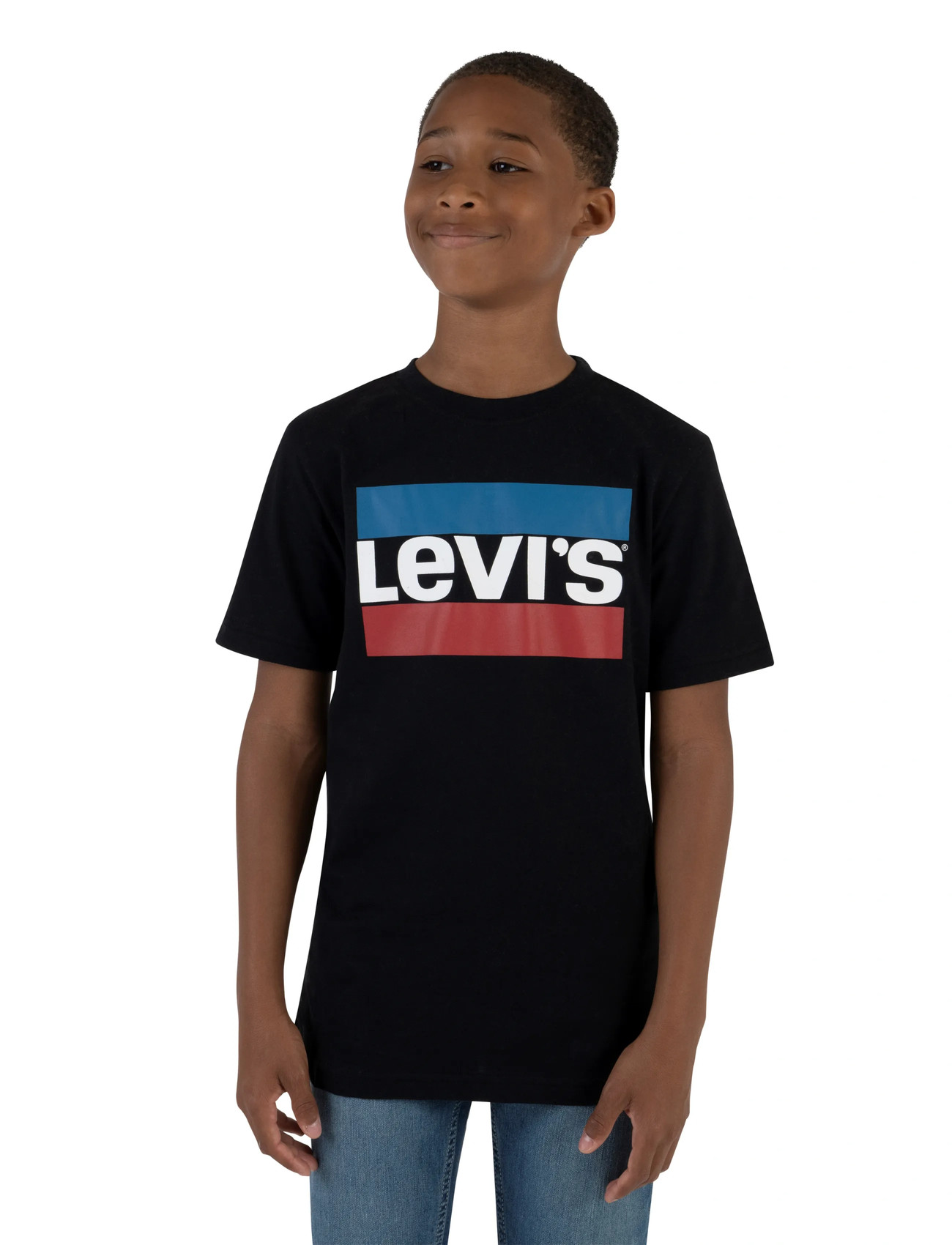 Levi's Levi's Sportswear Logo Tee, 152, Blue, T-Shirts > Kortærmede, Børn