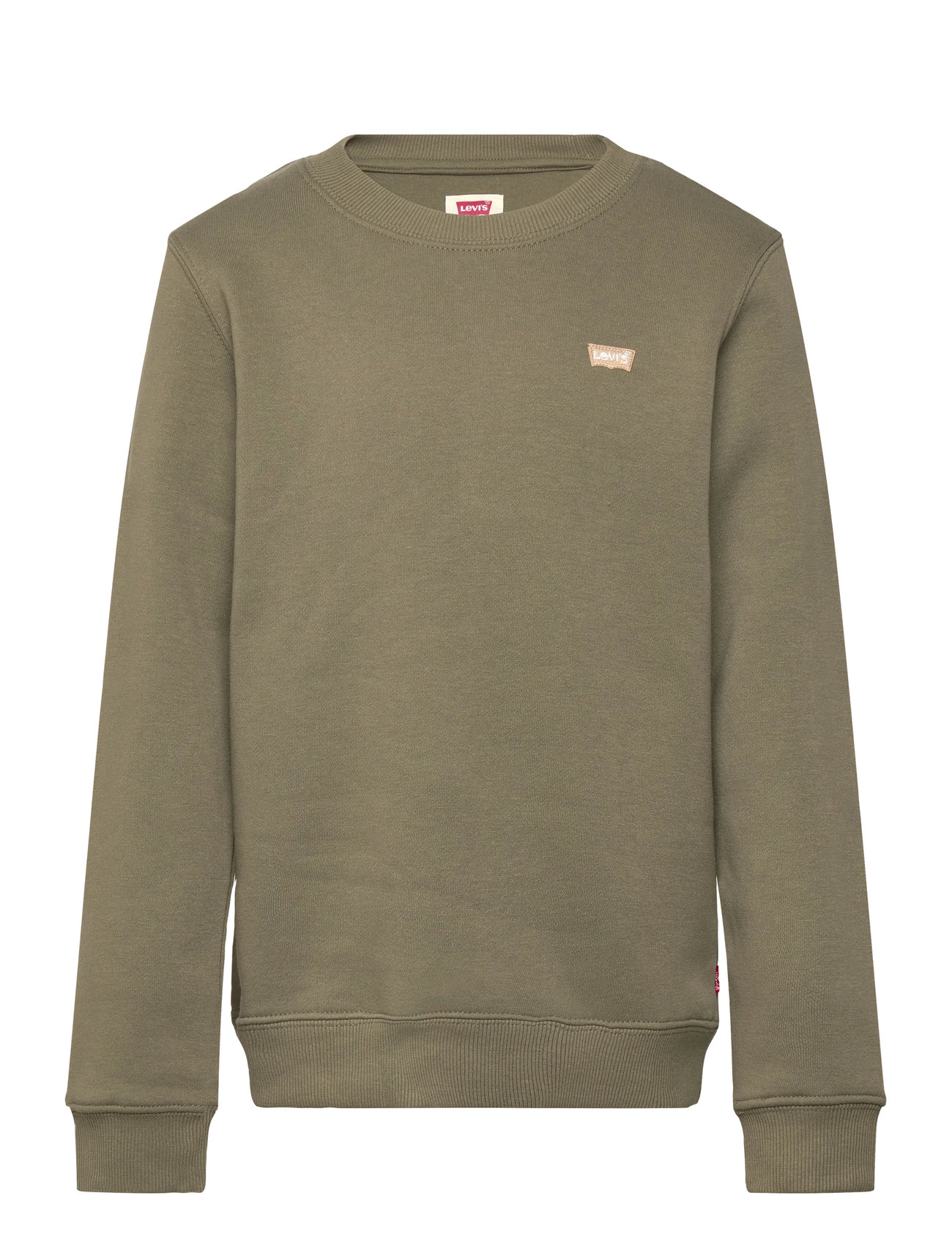 Levi's Levi's Mini Logo Sweatshirt, 104, Khaki green, Sweatshirts & Hættetrøjer > Sweatshirts, Børn