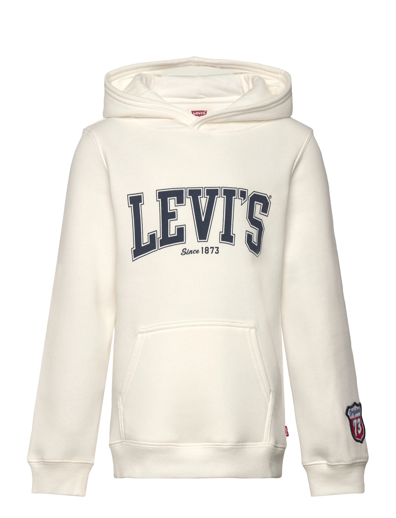 LEVI'S Levi's The Great Highway Pullover Hoodie Cream - 116 - Kinder