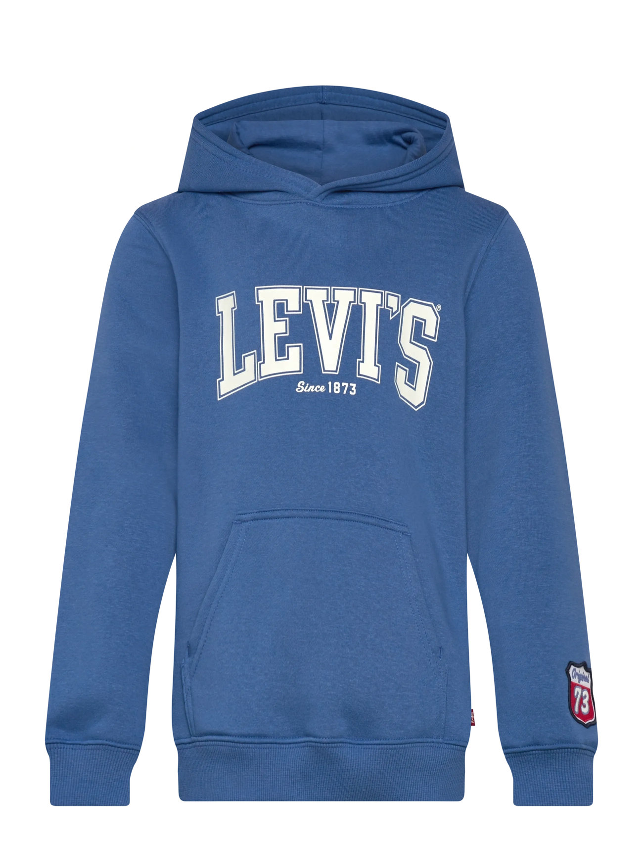 LEVI'S Levi's The Great Highway Pullover Hoodie Blau - 104 - Kinder