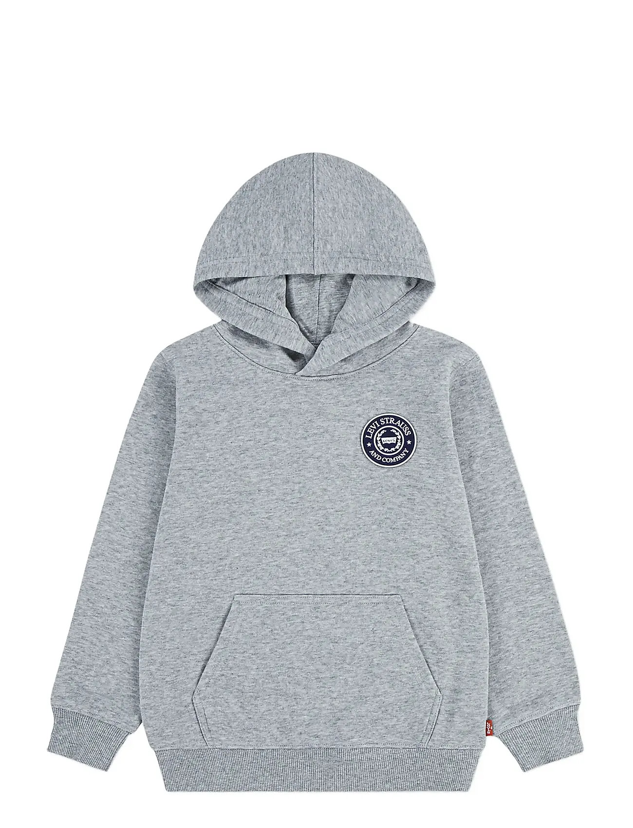 Levi's Levi's Modern Crest Pullover Hoodie, 110, Grey, Sweatshirts & Hættetrøjer > Hættetrøjer, Børn