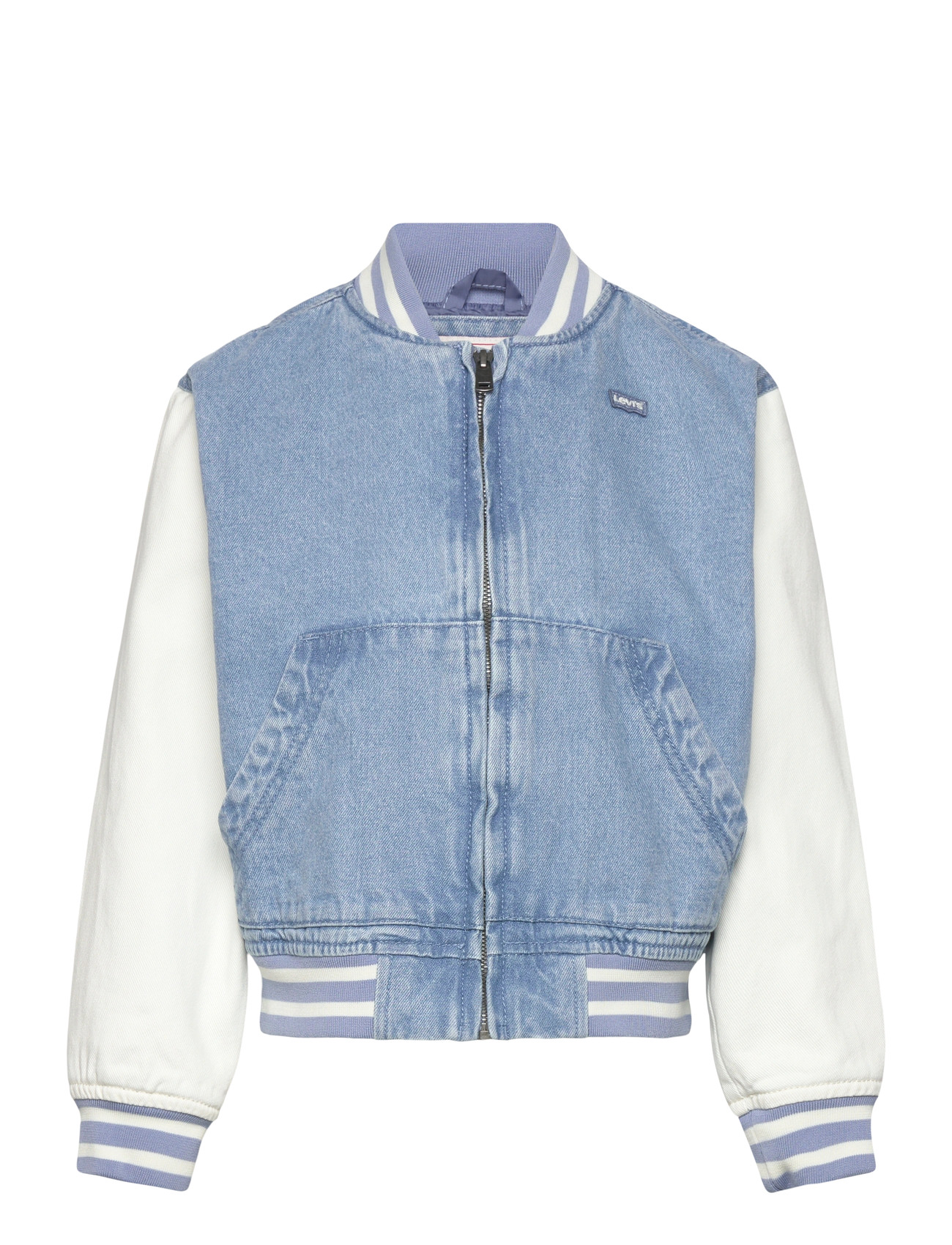 Levi's Levi's Denim Bomber Jacket, 128, Blue, Jakker & Frakker > Bomber, Børn