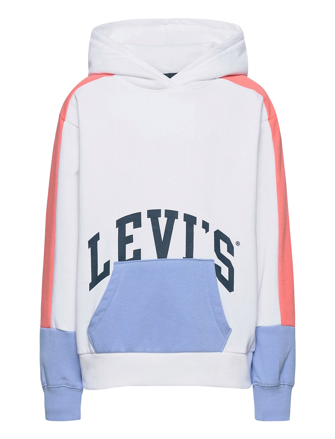 Levi's Lvg Color Block Hoodie (White 