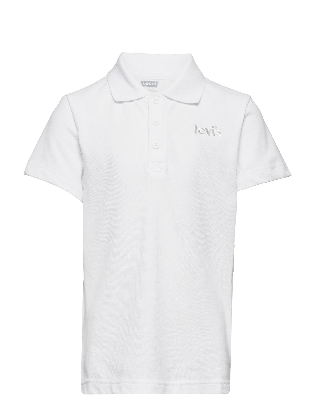 levis white polo shirt