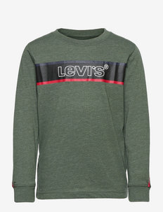 LVB LONG SLV GRAPHIC TEE SHIRT - long-sleeved t-shirts - thyme heather