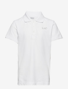 LVB LOGO POLO SHIRT - short-sleeved polos - white