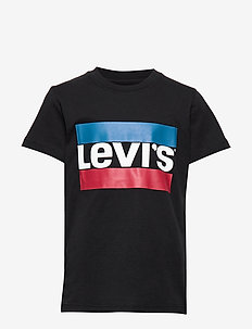 LVB-S/S SPORTSWEAR LOGO TEE-SHIRT - mönstrade kortärmade t-shirts - noir