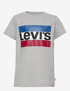 LVB-S/S SPORTSWEAR LOGO TEE-SHIRT - mönstrade kortärmade t-shirts - peche