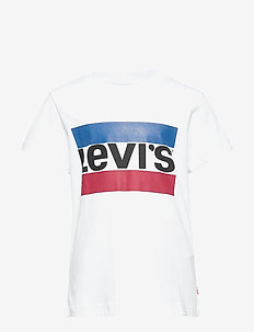 LVB-S/S SPORTSWEAR LOGO TEE-SHIRT - raštuoti marškinėliai trumpomis rankovėmis - transparent