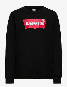 LVB-L/S BATWING TEE-SHIRT - long-sleeved t-shirts - black