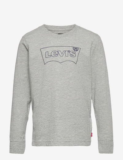 LVB LS GRAPHIC TEE SHIRT - t-shirts à manches longues - grey heather