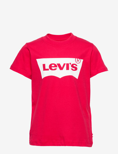 levi's t shirt white red
