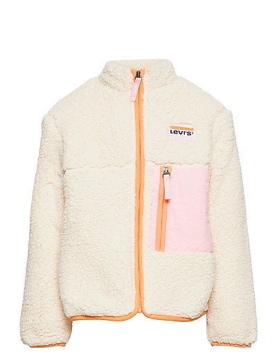 levis pink sherpa jacket