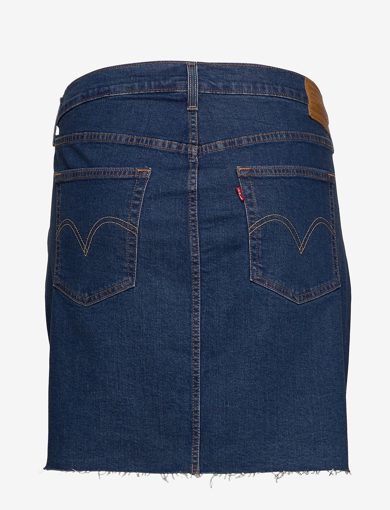 levi plus size denim skirt