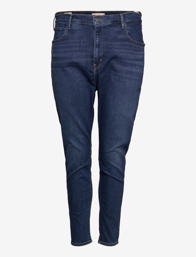 PLUS MILE HIGH SS ROME IN CASE - skinny jeans - dark indigo - worn in