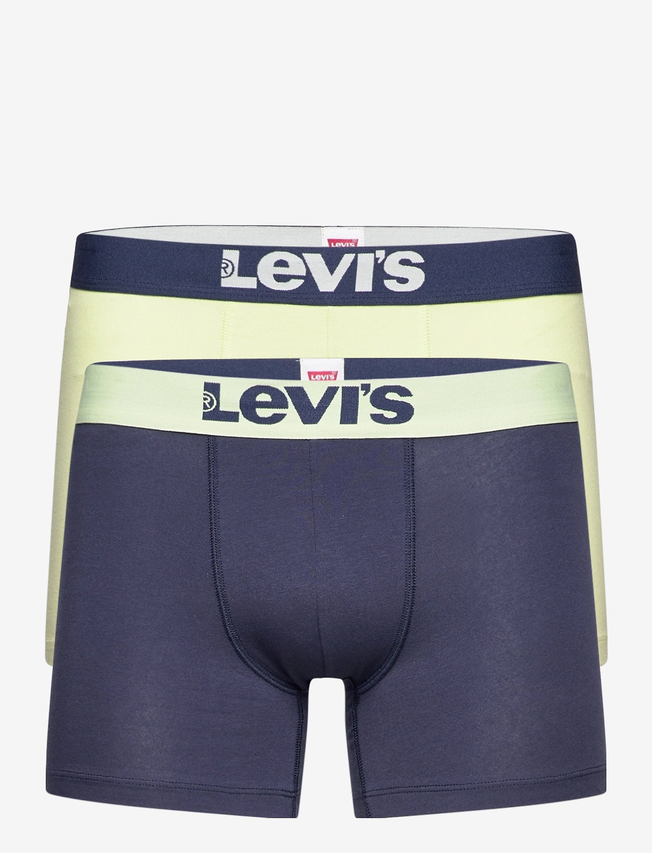 Levi´s Levis Men Solid Basic Boxer 2p (Lime), (18.74 €) | Large selection  of outlet-styles | Booztlet.com