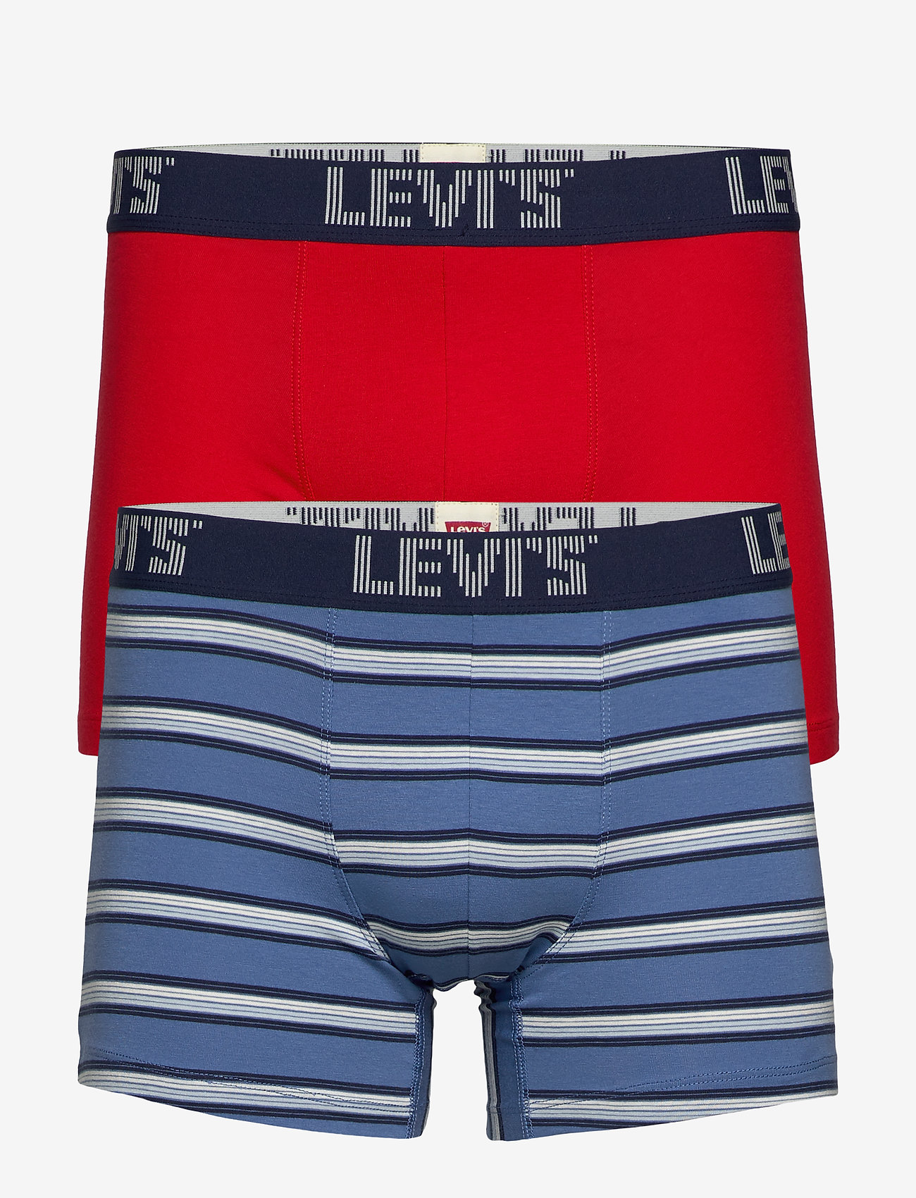 Levis Men Yd Stripe Boxer Brief 2p (Riverside Blue) (129.35 kr) Levi