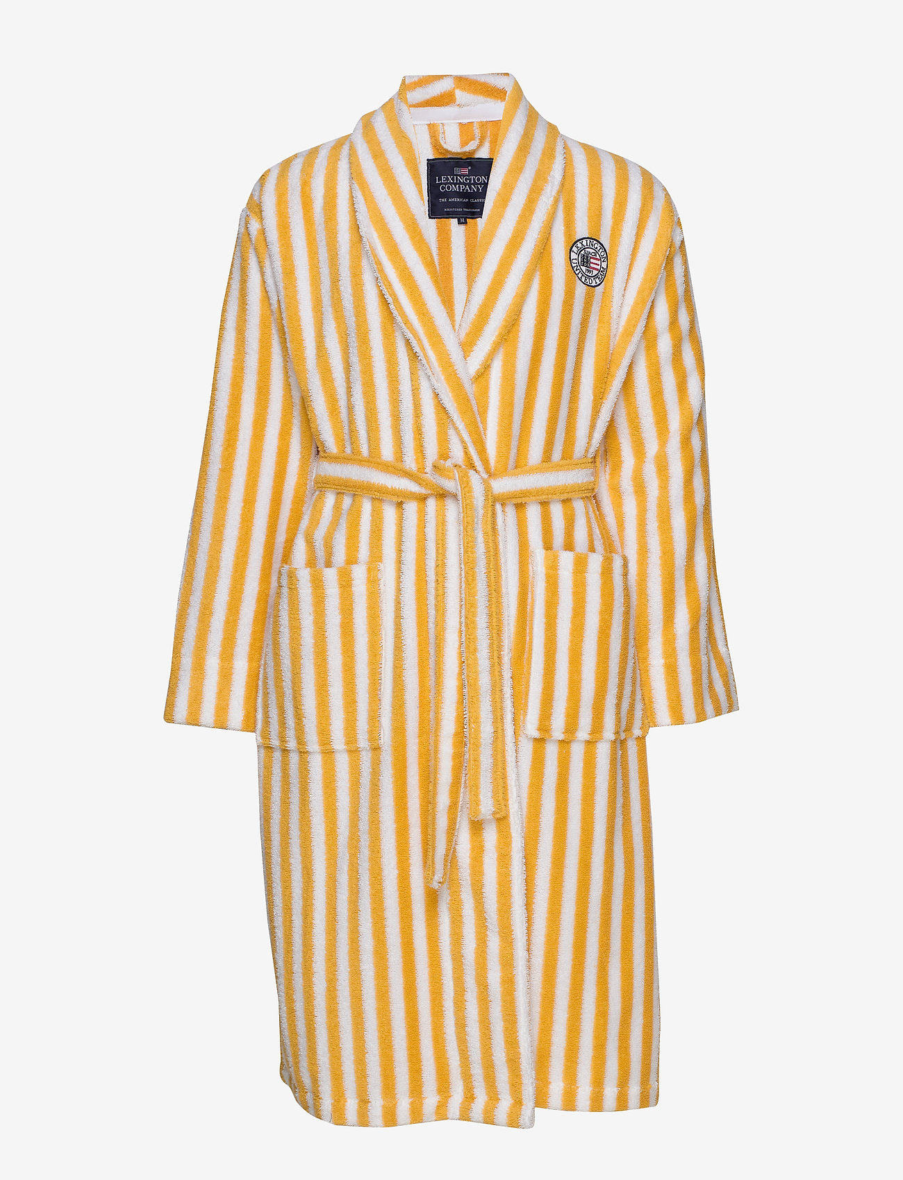 Lexington Home Striped Cottonmix Terry Robe (Yellow/white) 1196 kr