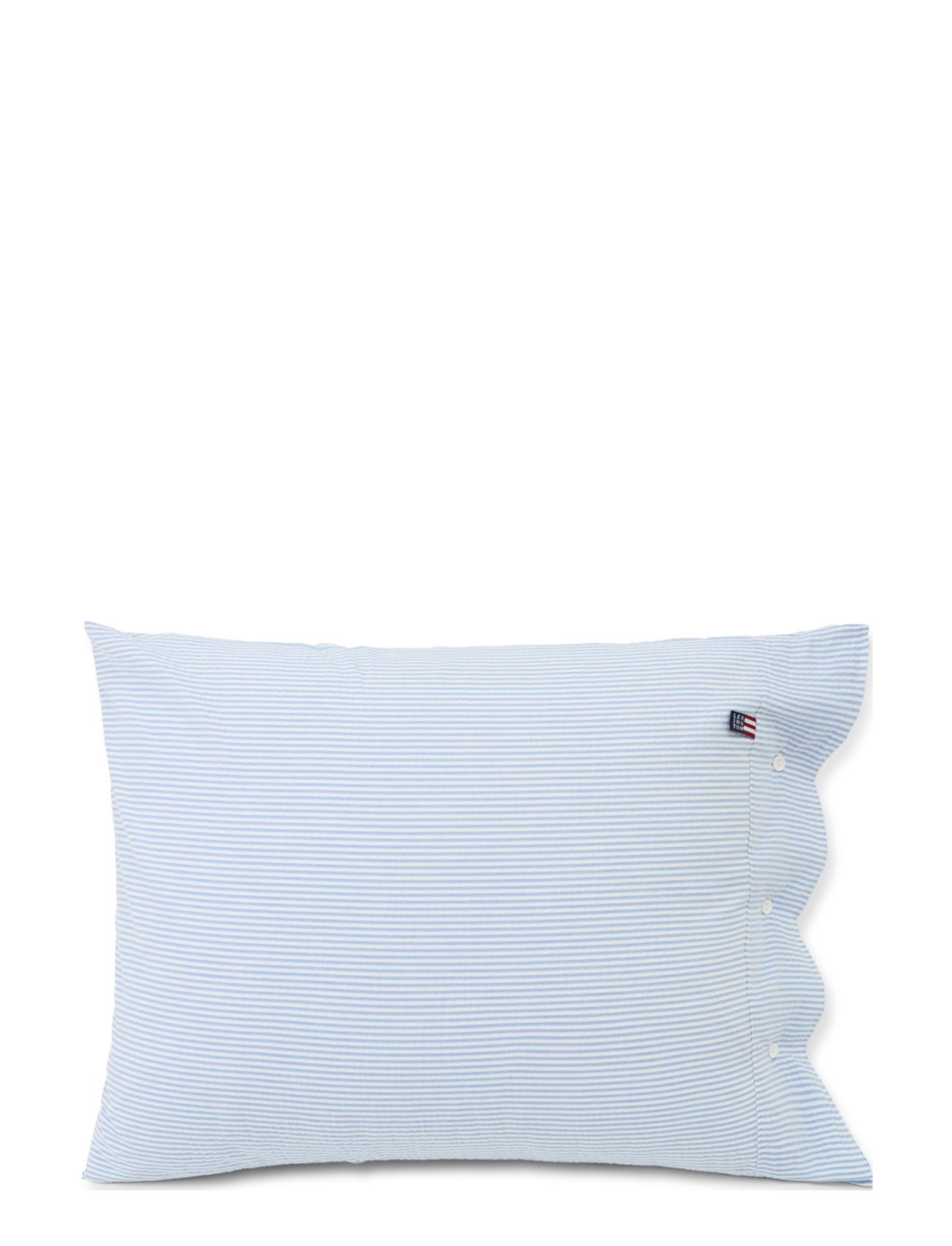 Blue/White Striped Cotton Seersucker Pillowcase Home Textiles Bedtextiles Pillow Cases Blue Lexington Home