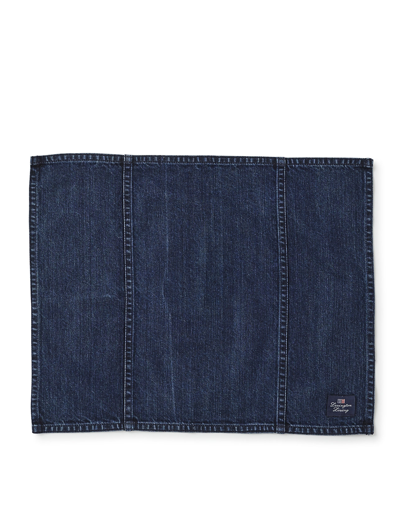 Lexington Home Icons Cotton Twill Denim Placemat Blå