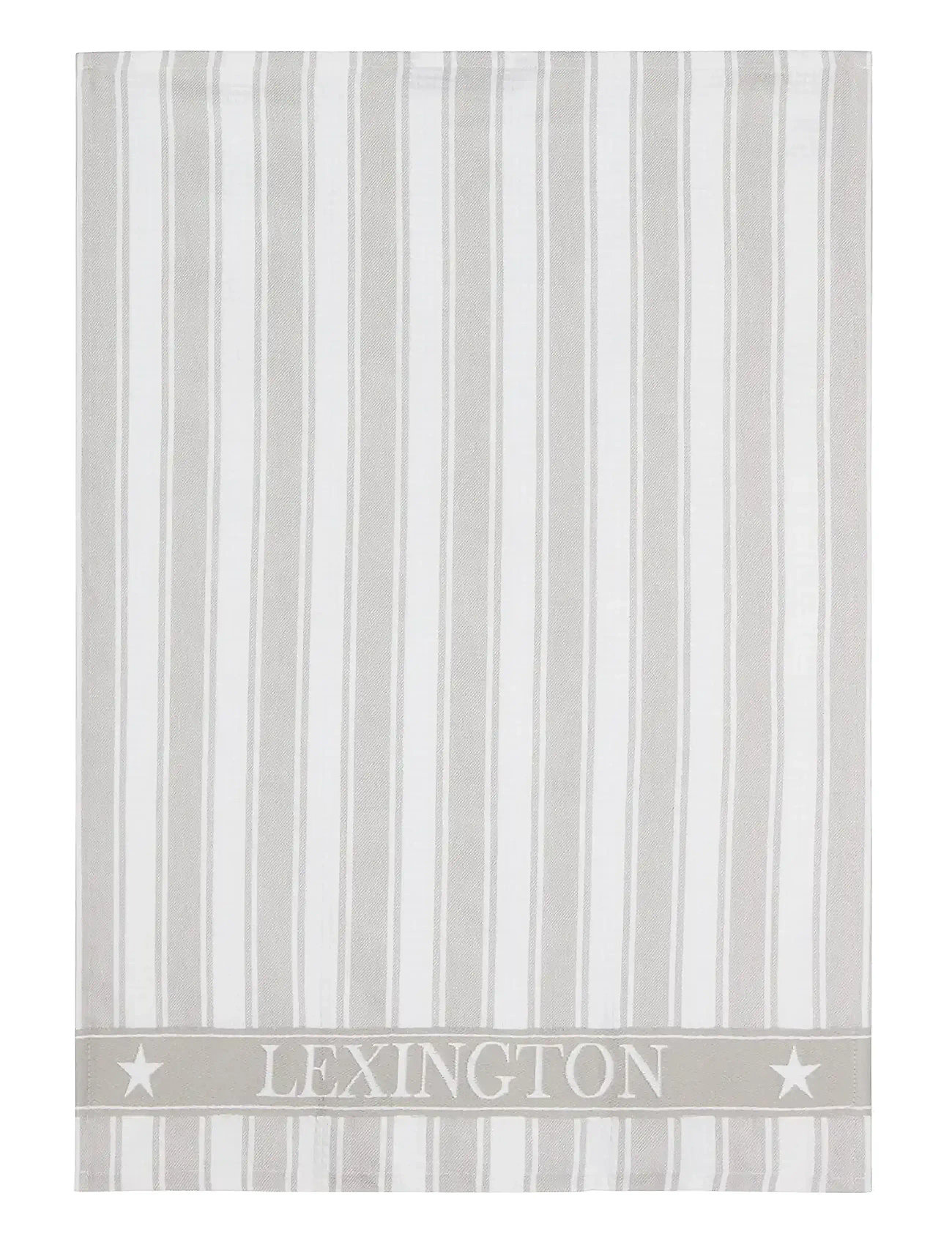 Lexington Home Icons Cotton Twill Waffle Striped Kitchen Towel, 50X70, Grey, Køkkentekstiler > Køkkenhåndklæder, Unisex
