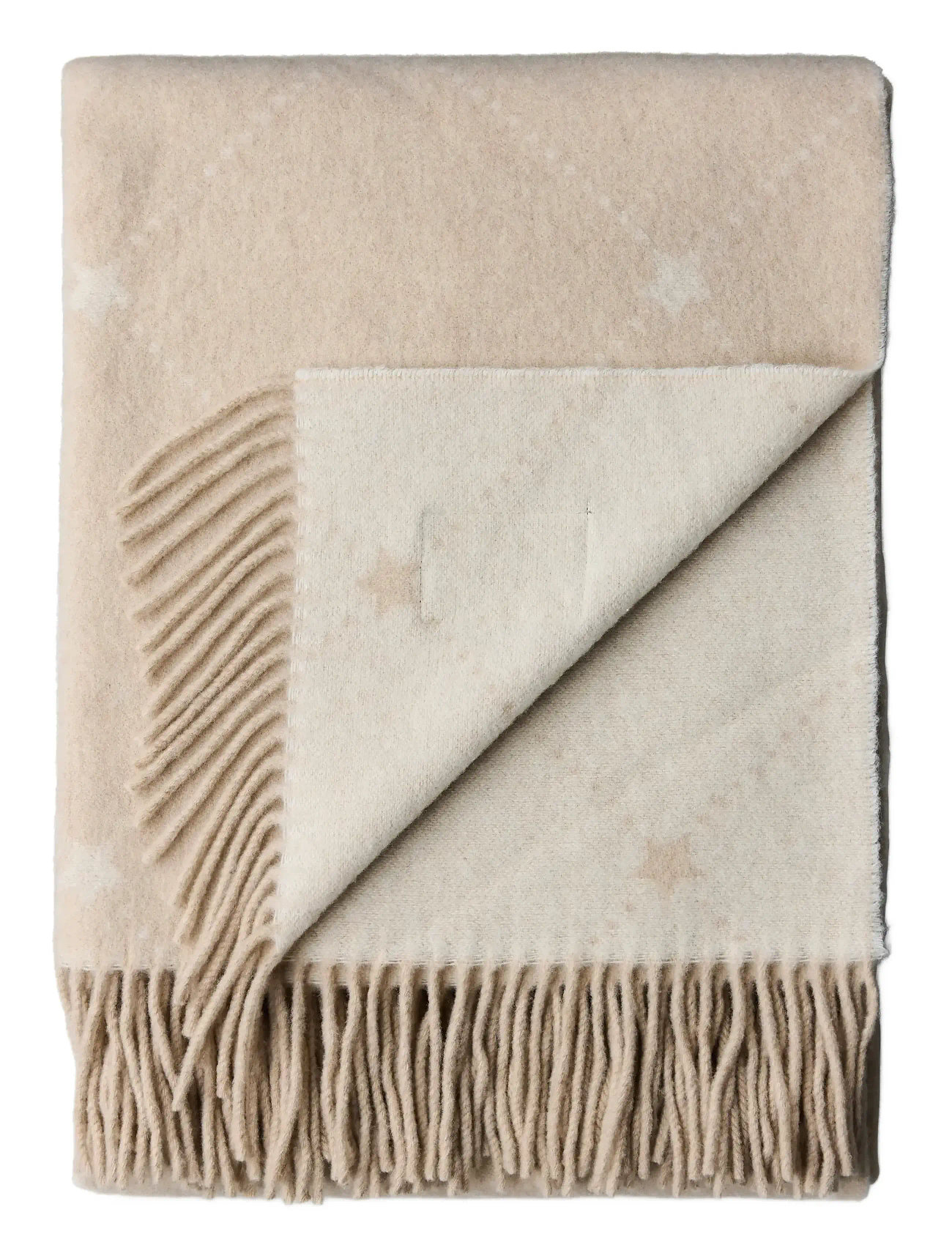 Lexington Home Signature Star Recycled Wool Throw, 130X170, Beige, Puder & Tæpper > Tæpper & Plaider, Unisex