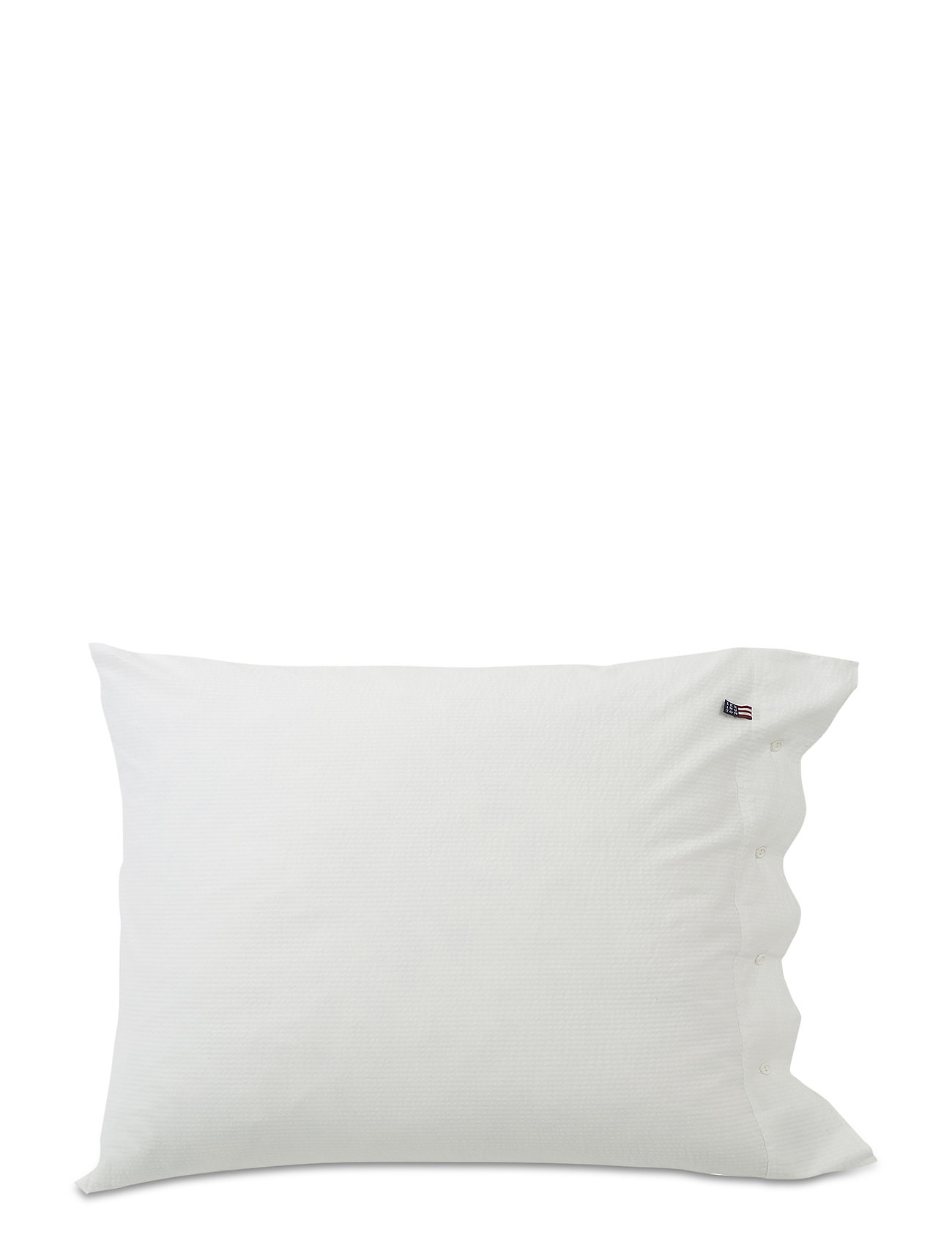 LEXINGTON Einrichtung Weiß Gestreift Seersucker Pillowcase Weiß - 40X80 - Unisex
