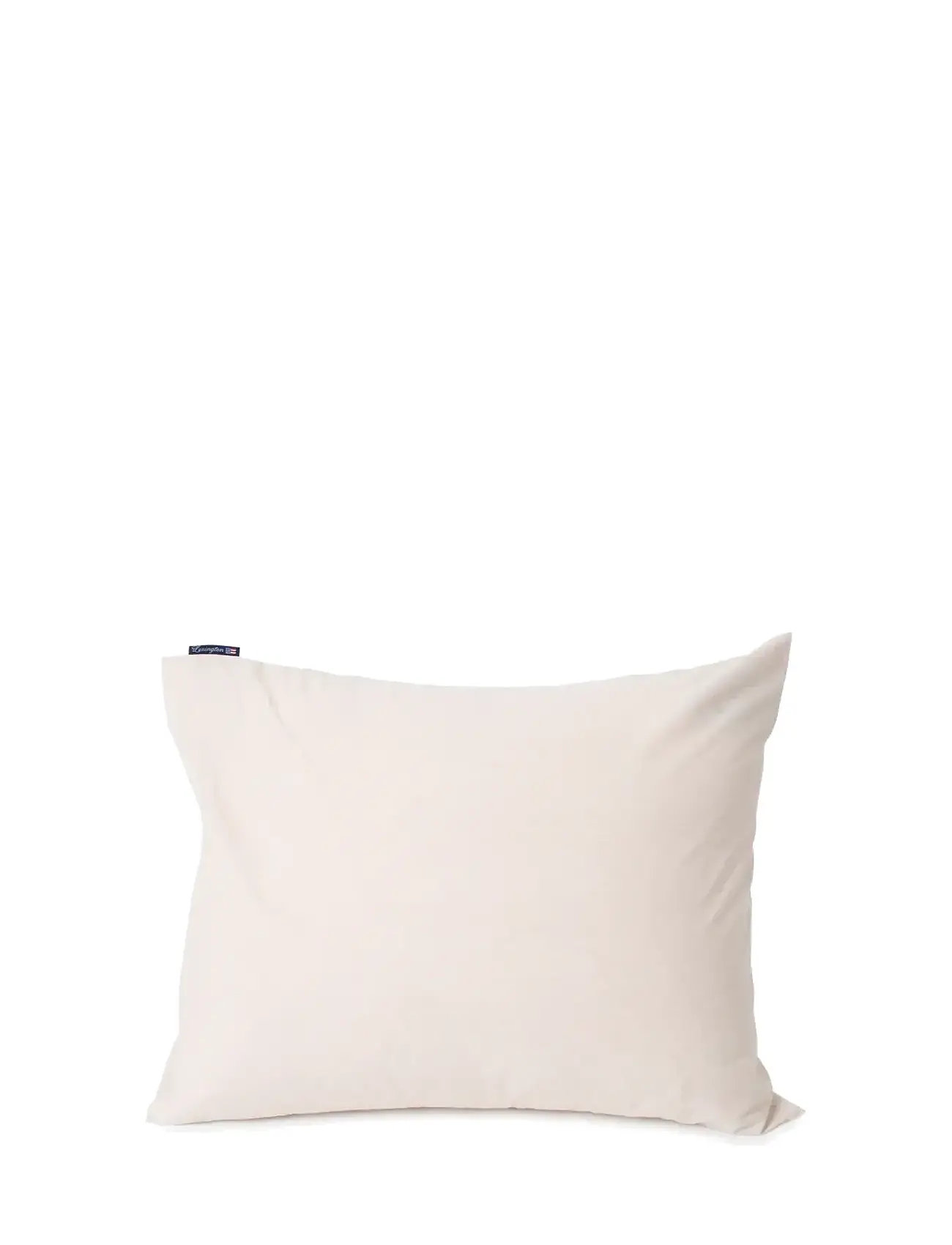 LEXINGTON Einrichtung Beige/Weiß Contrast Baumwolle Chambray Pillowcase Beige - 60X90 - Unisex