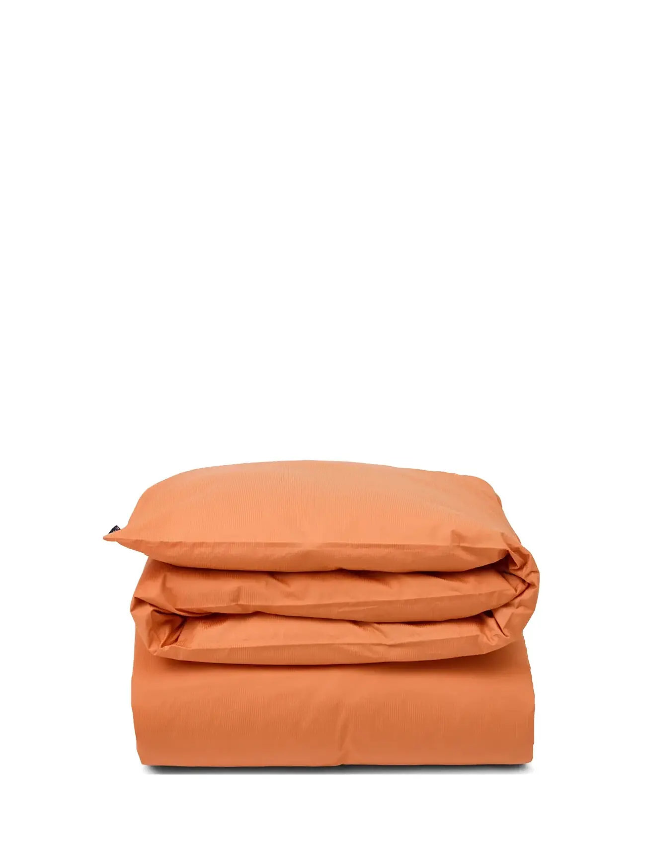 LEXINGTON Einrichtung Peach Melon Gestreift Baumwolle Poplin Bettbezug Orange - 260X220 - Unisex