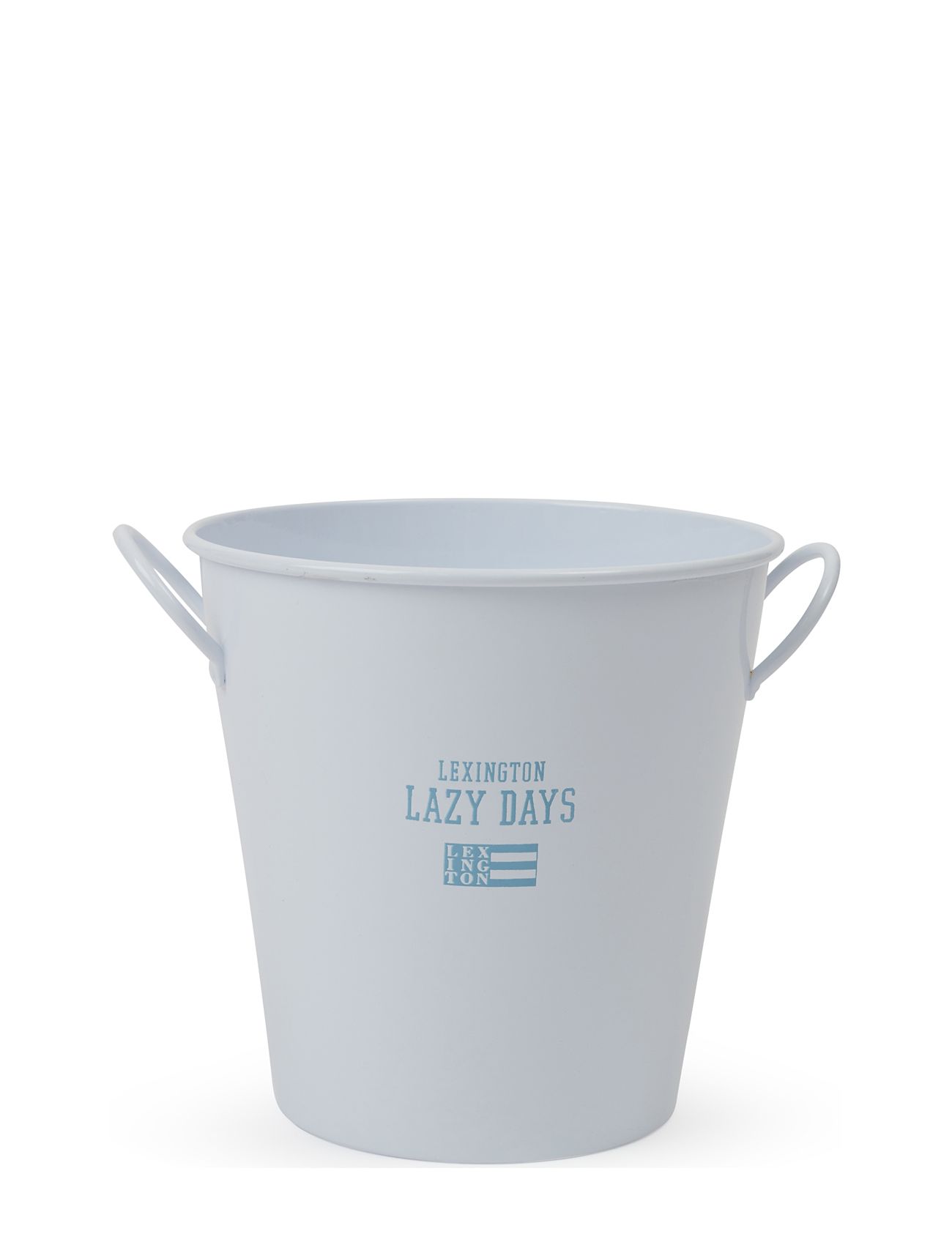 Lazy Days Ice Bucket Home Tableware Drink & Bar Accessories Ice Buckets White Lexington Home