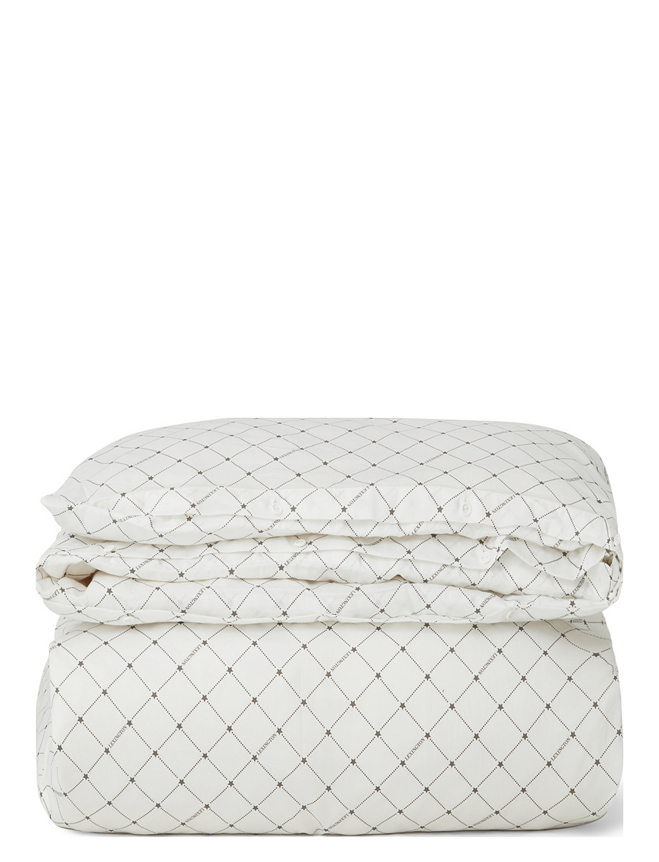 White/Gray Signature Star Sateen Duvet Cover Home Textiles Bedtextiles Duvet Covers White Lexington Home