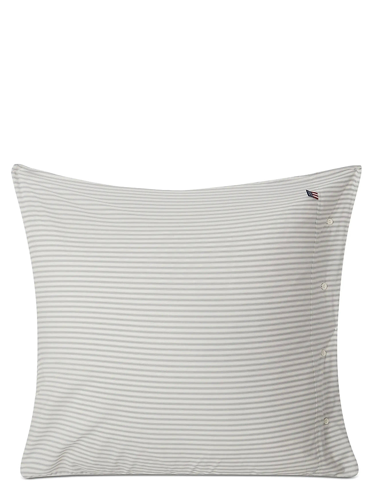 LEXINGTON Einrichtung Gestreift Baumwolle Poplin Pillowcase Grau - 50X75 - Unisex