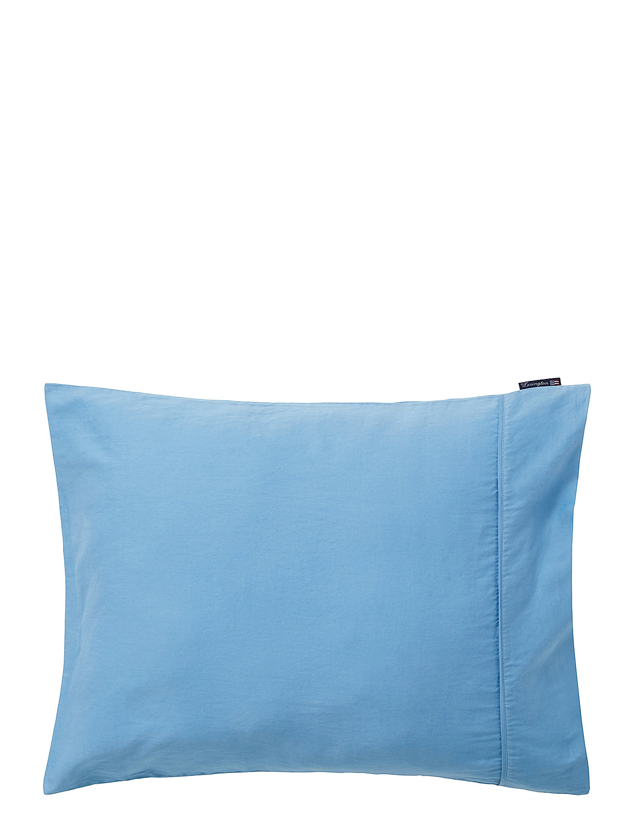 Blue Sky Washed Cotton Sateen Pillowcase Home Textiles Bedtextiles Pillow Cases Blue Lexington Home