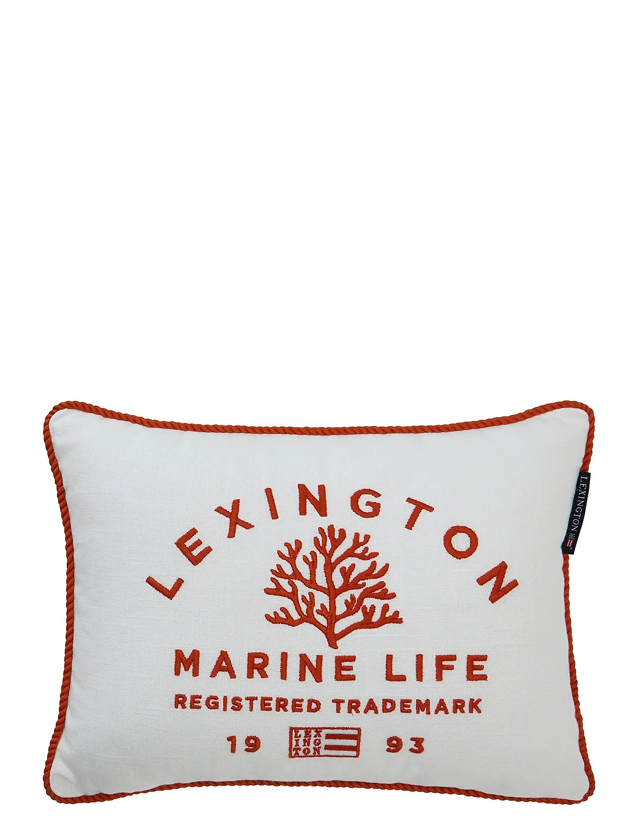 LEXINGTON Einrichtung Marine Life Organic Baumwolle Canvas 40X30 Pillow Weiß - 30X40 - Unisex