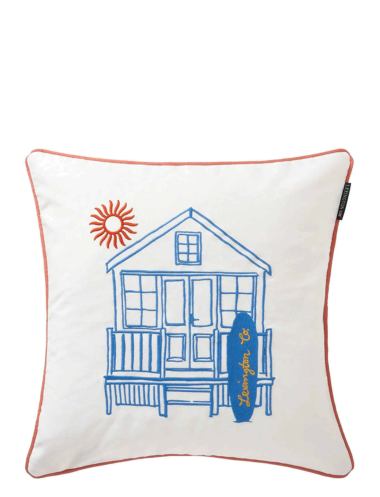 LEXINGTON Einrichtung Beach House Organic Baumwolle Twill Pillow Cover Weiß - 50X50 - Unisex