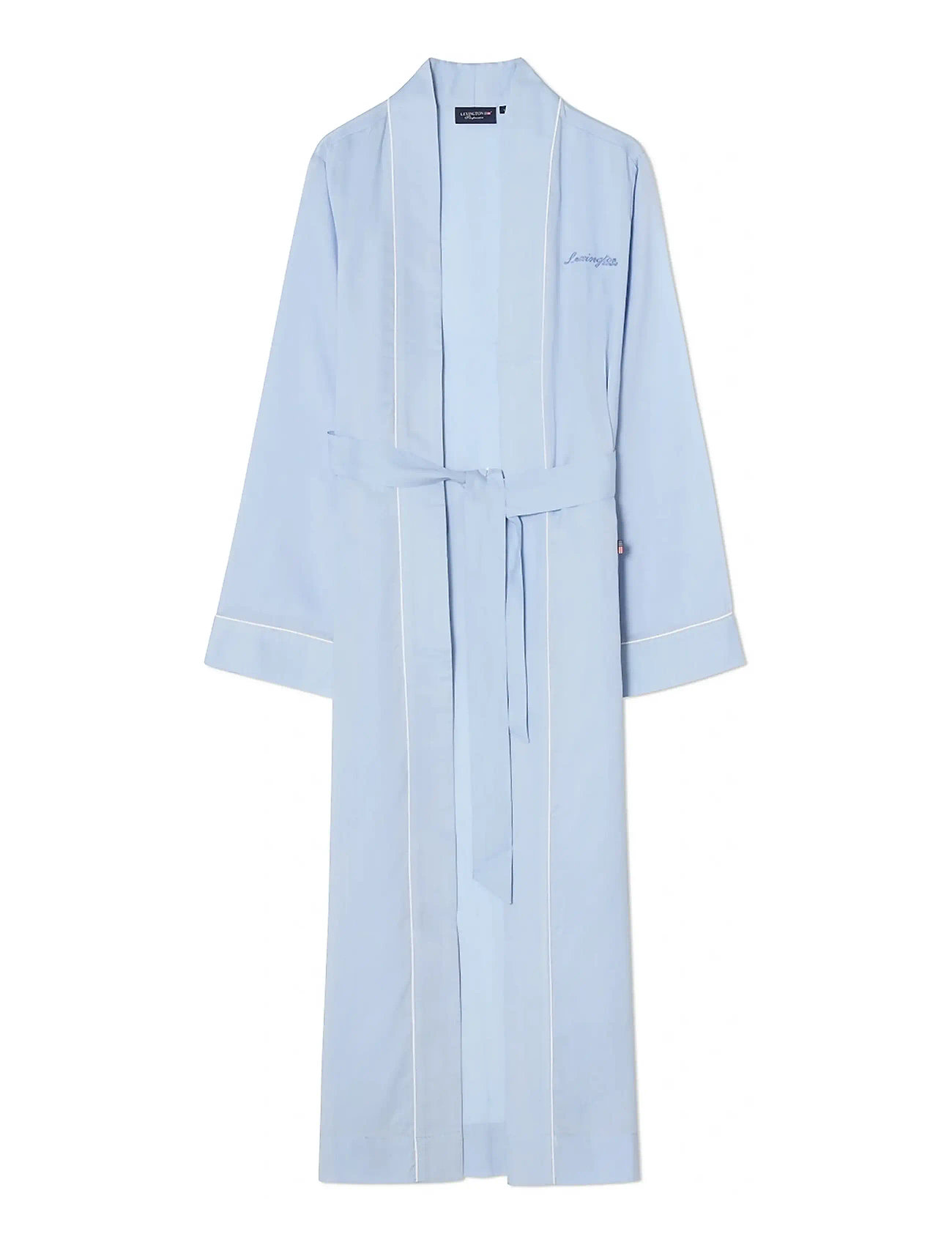 Lexington Home Lyocell Robe, L, Blue, Nat- Og Loungewear > Morgenkåber, Dame
