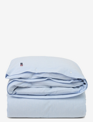 Blue/White Striped Cotton Seersucker Duvet Cover