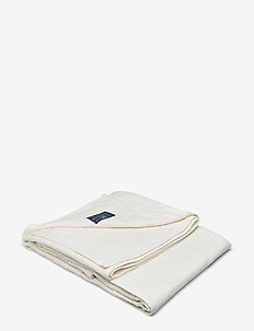 Jacquard Cotton Bedspread - CREME