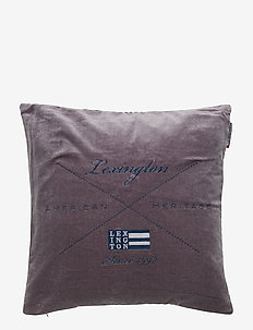 Lexington Velvet Sham - DK. GRAY