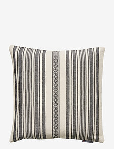 Striped Linen Cotton Sham - CREME