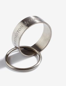 Metal Rolling Napkin Ring - napkin rings & holders - silver