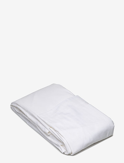 Herringbone Bedskirt - sengekapper - white