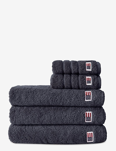 Original Towel Charcoal - hand towels & bath towels - charcoal