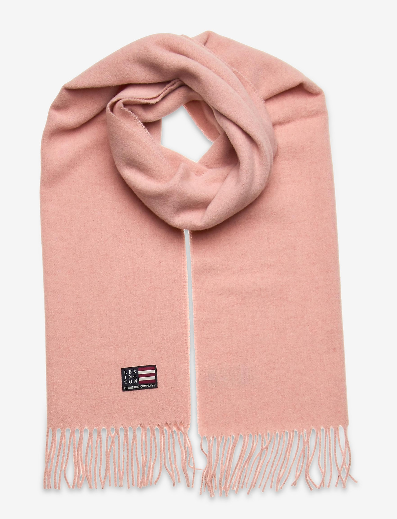 Lexington Clothing - Massachussets Recycled Wool Blend Scarf - winter scarves - pink - 0