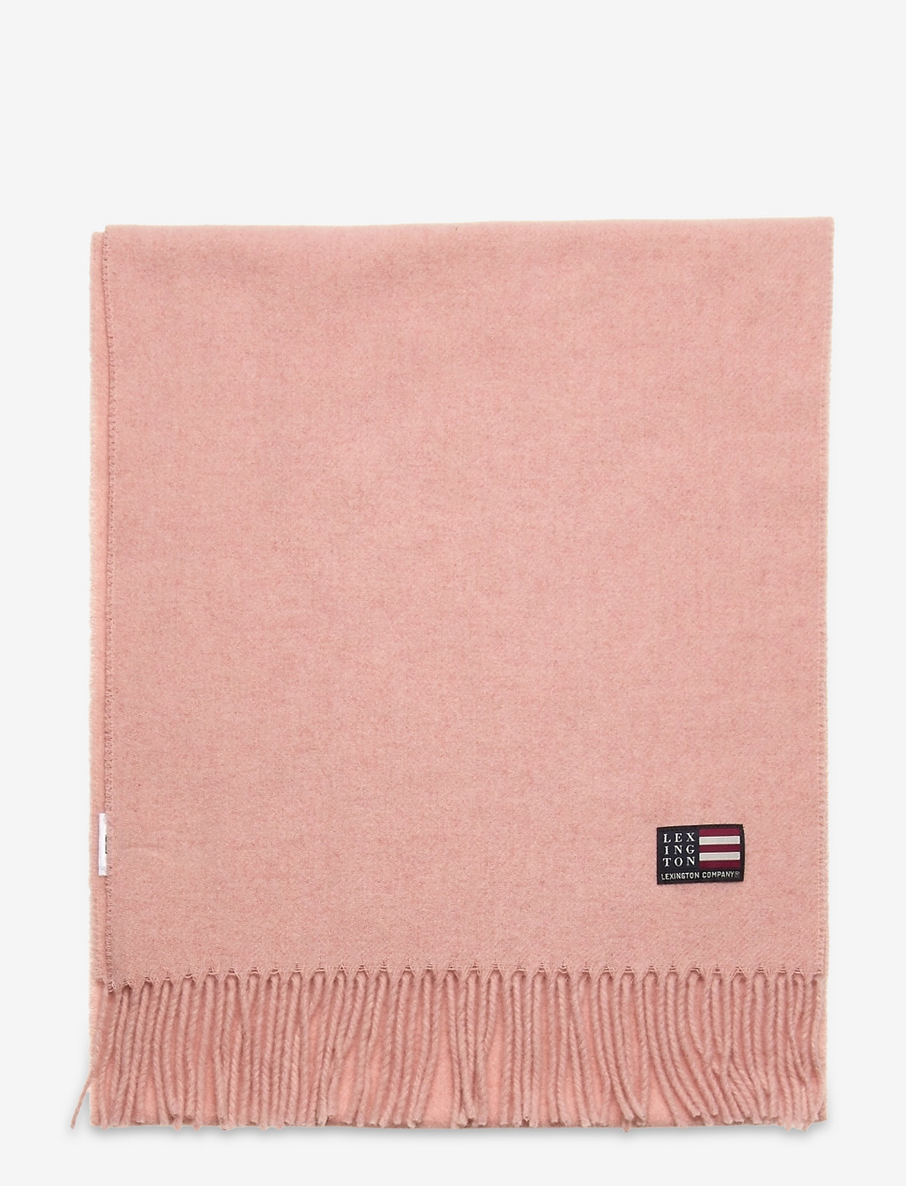 Lexington Clothing - Massachussets Recycled Wool Blend Scarf - winter scarves - pink - 1
