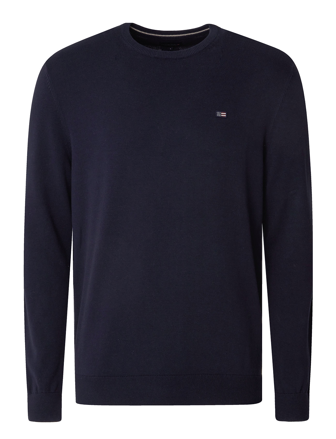 LEXINGTON CLOTHING Bradley Baumwolle Crew Pullover Navy - XXL - Herren
