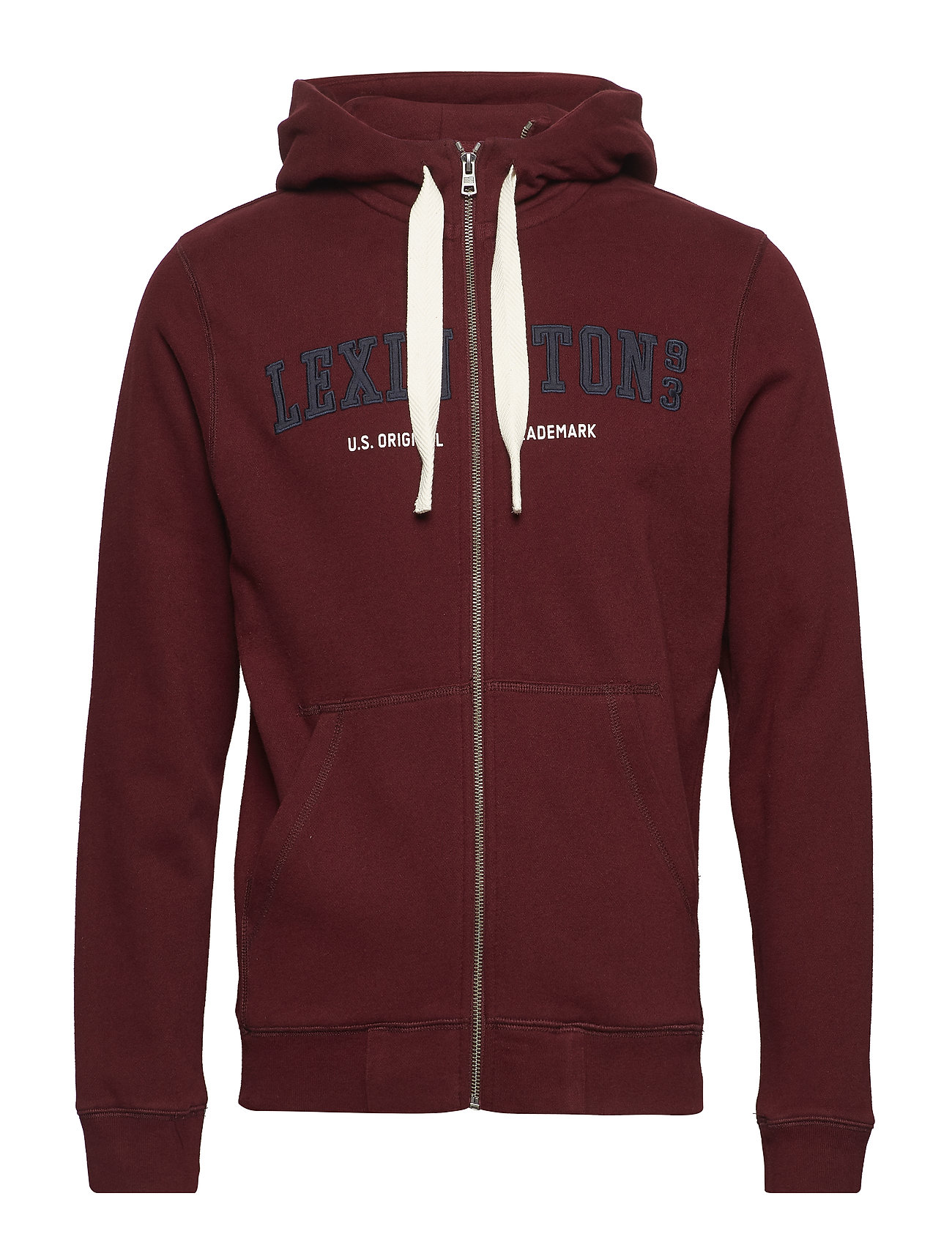 Michael Hood Hoodie Trui Rood Lexington Clothing lexington clothing kopen in de aanbieding