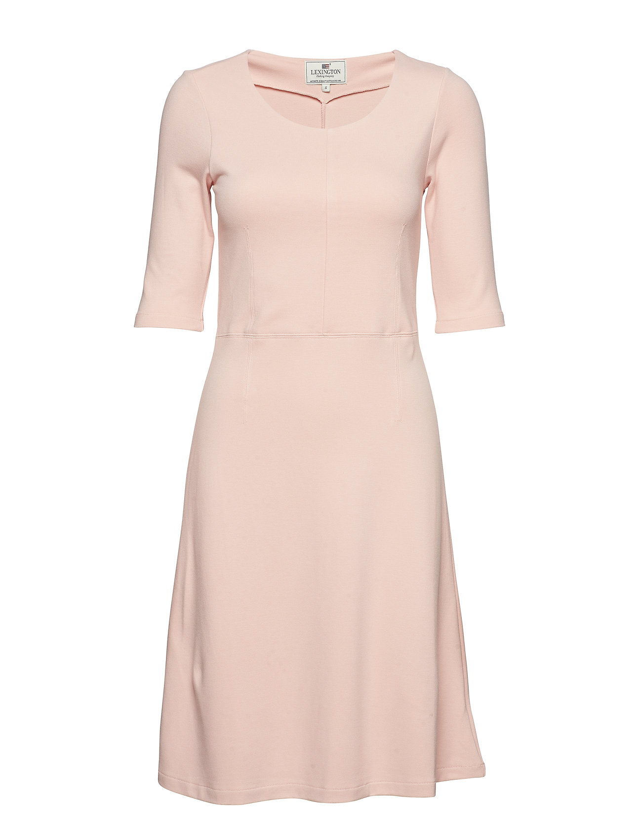 Scarlett Je Neck Dress Jurk Knielengte Roze Lexington Clothing lexington clothing kopen in de aanbieding Scarlett Je Neck Dress Jurk Knielengte Roze Lexington Clothing lexington clothing kopen in de aanbieding
