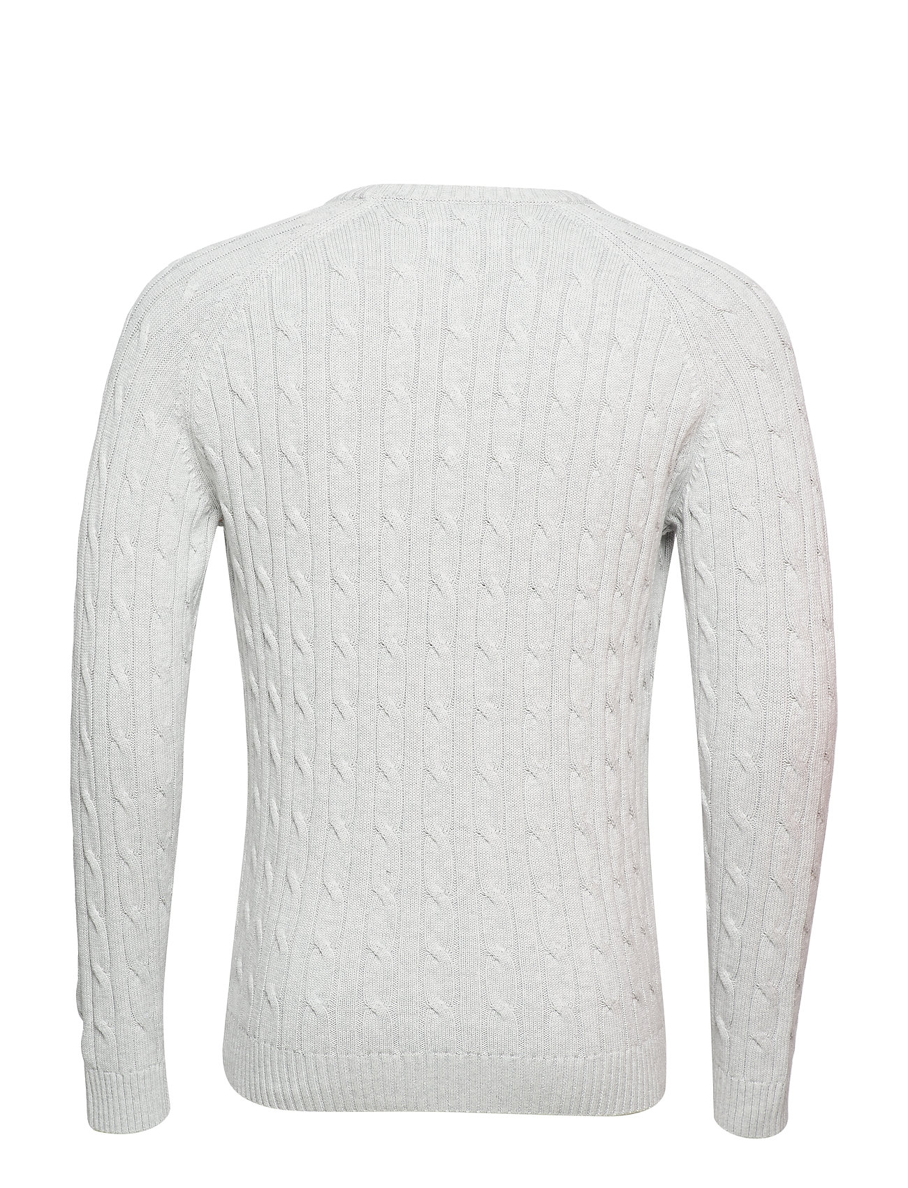 Sweaterlt MelangeLexington Andrew Warm Clothing Gray Cotton Cable rxshQtdC
