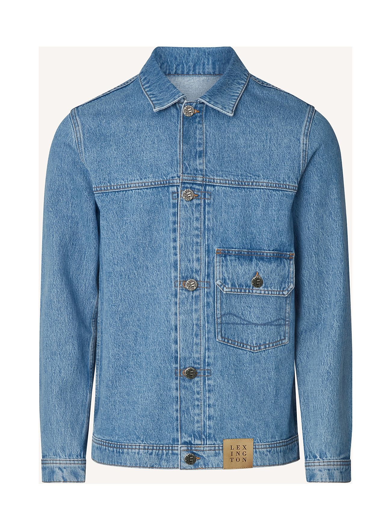 Lexington Clothing Trucker Denim Jacket Blå